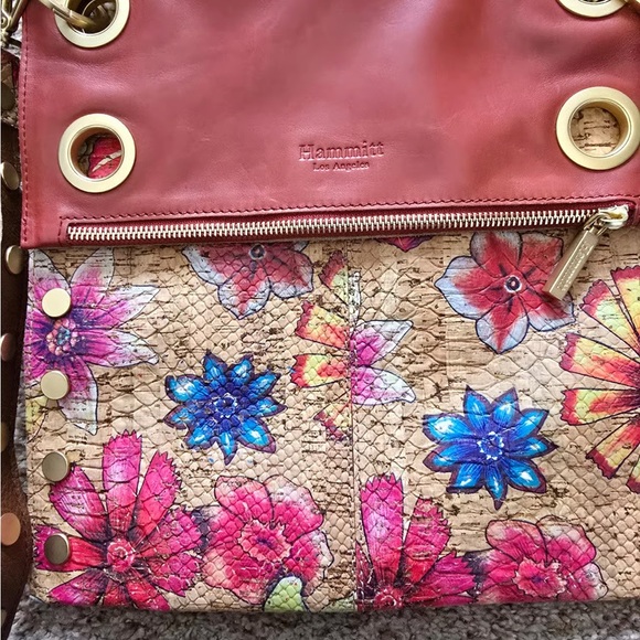 Hammitt Floral Crossbody Bag with Gold Accents - Picture 2 of 6